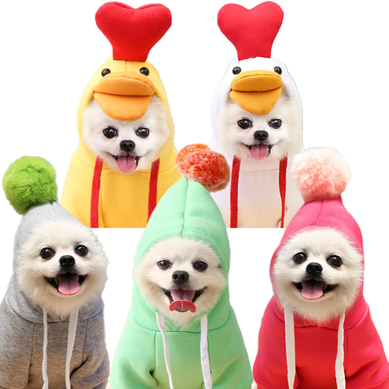 FrenchieLux hoodie hood detail on French Bulldog