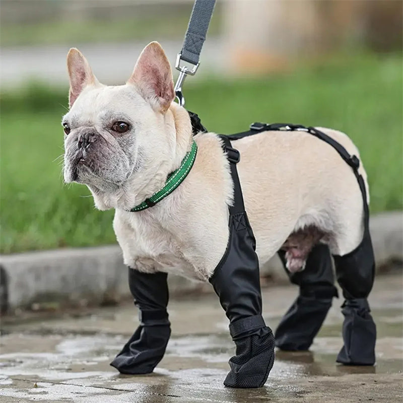 FrenchieLux dog boots material detail